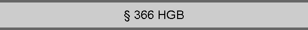  366 HGB